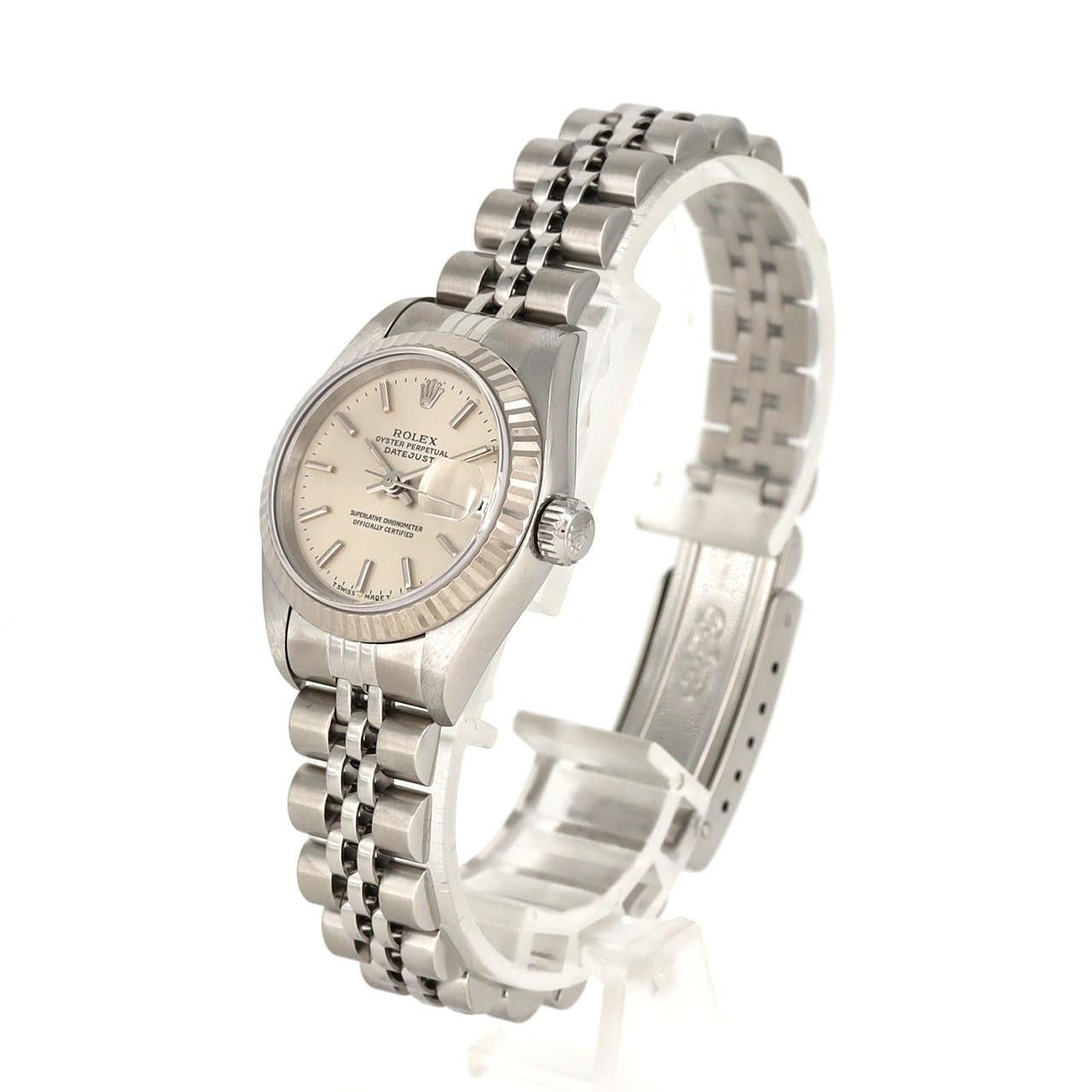 Rolex Rolex Rolex Datejust Stainless Steel x White Gold Metal Automatic 69174 DUTY FREE for USA Size ONE SIZE - 2 Thumbnail