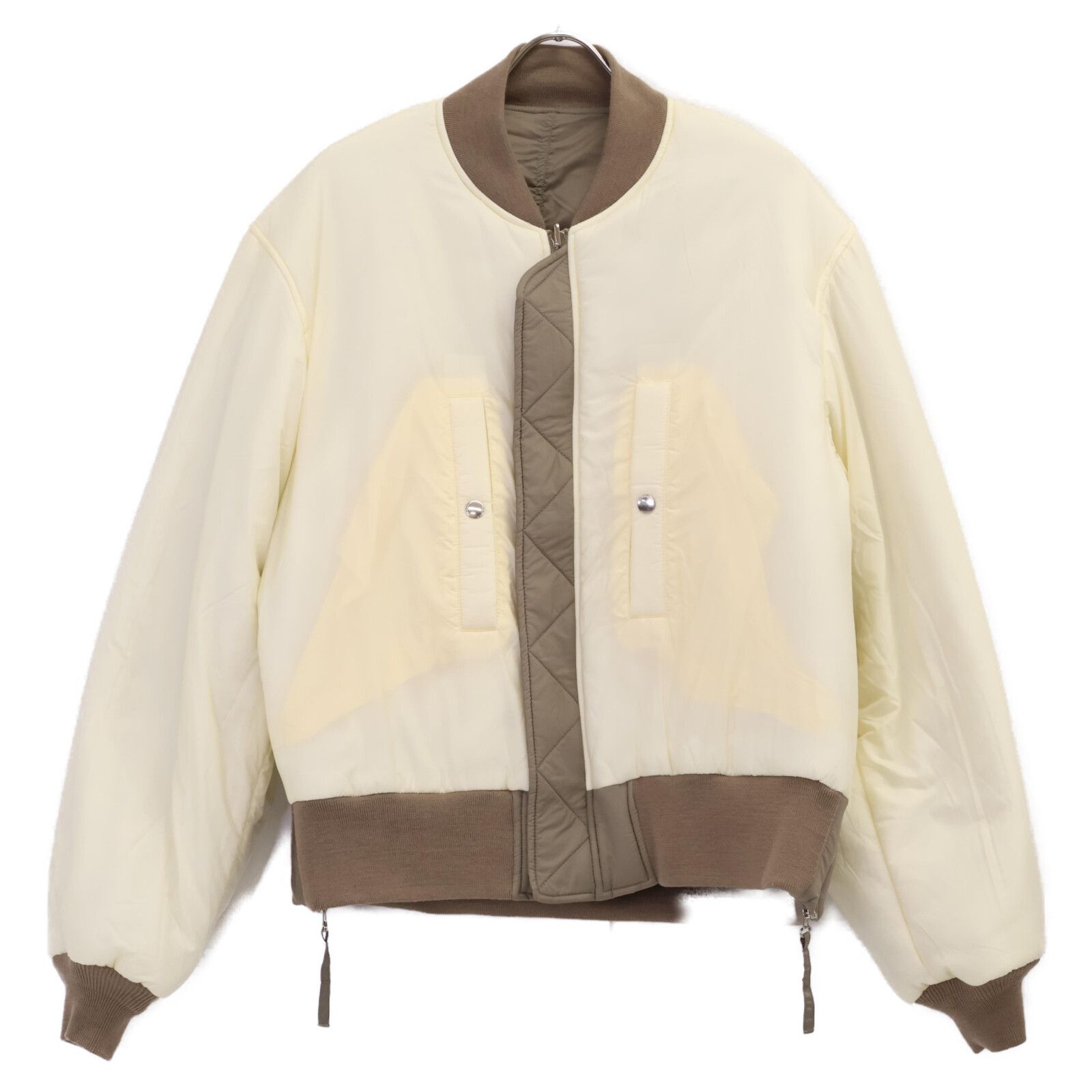 Other Other JOHN MASON SMITH RECYCLE NYLON MICRO RIPSTOP MA-1 Jacket Others Outerwear 24WJK-509 DUTY FREE for USA Size ONE SIZE - 3 Thumbnail