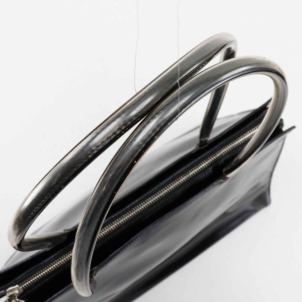 Salvatore Ferragamo Salvatore Ferragamo Salvatore Ferragamo Patent Leather 2way Tote Bag Enamel Tote Bag BZ-21 7255 DUTY FREE for USA Size ONE SIZE - 5 Thumbnail