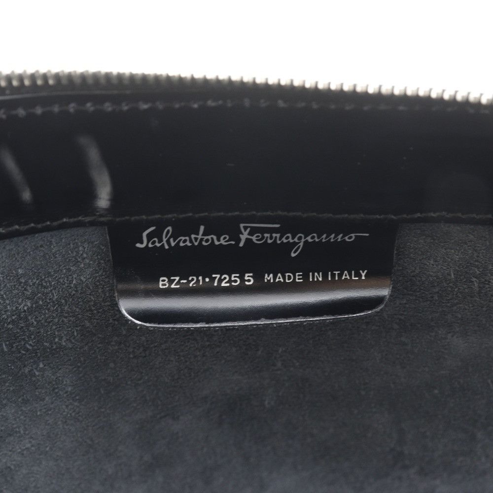 Salvatore Ferragamo Salvatore Ferragamo Salvatore Ferragamo Patent Leather 2way Tote Bag Enamel Tote Bag BZ-21 7255 DUTY FREE for USA Size ONE SIZE - 18 Thumbnail