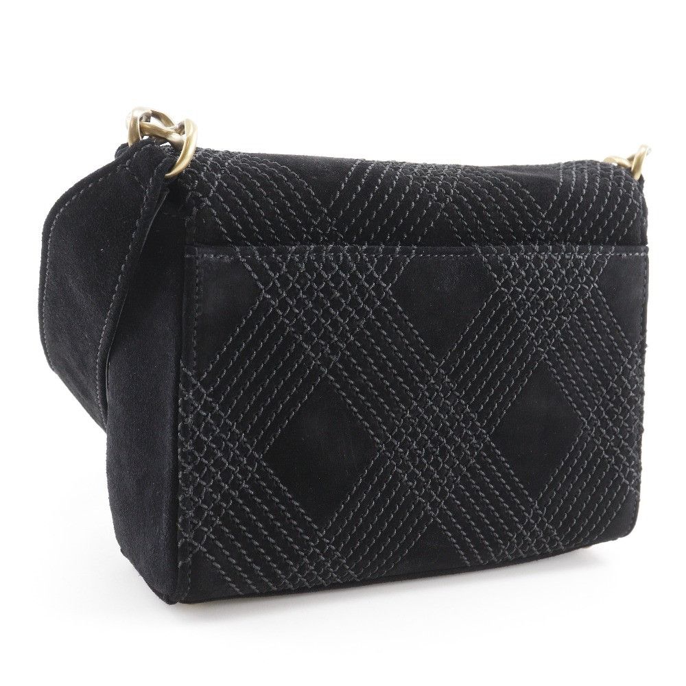 Chanel Chanel Chanel Wild Stitch Suede Shoulder Bag Suede Crossbody Bag A19343Y02640 DUTY FREE for USA Size ONE SIZE - 3 Thumbnail