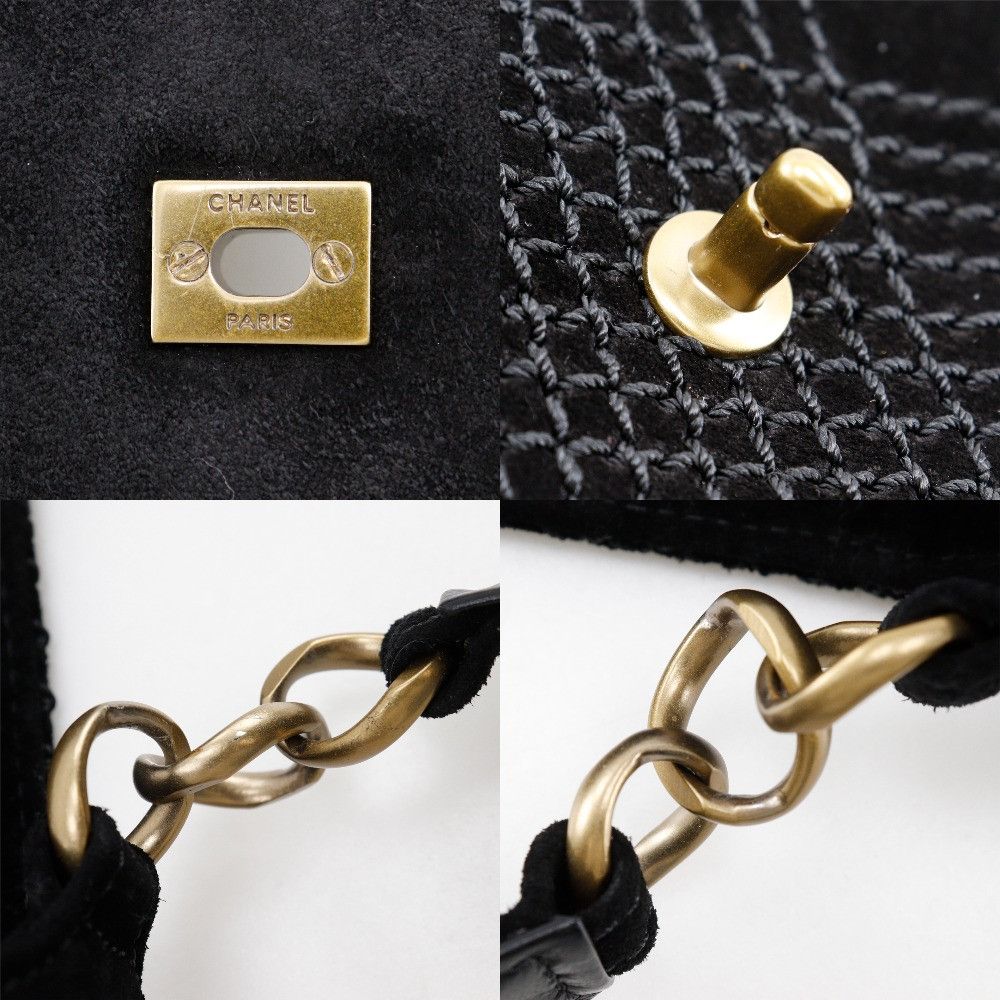 Chanel Chanel Chanel Wild Stitch Suede Shoulder Bag Suede Crossbody Bag A19343Y02640 DUTY FREE for USA Size ONE SIZE - 13 Thumbnail