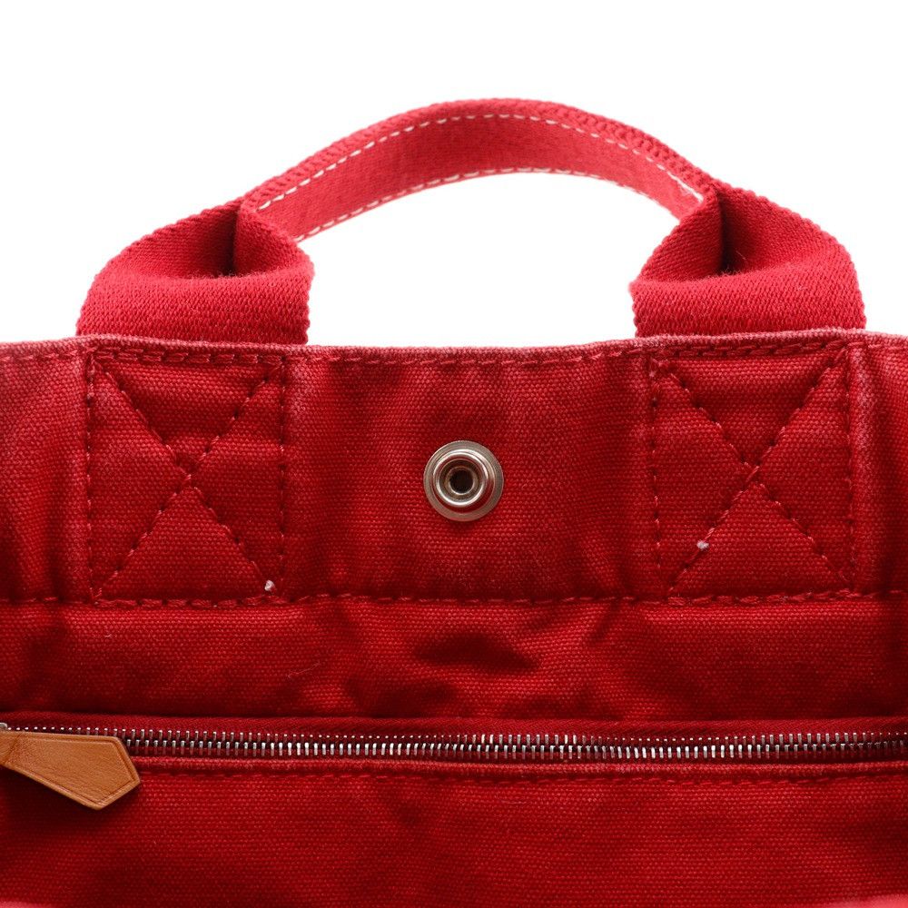 Hermes Hermes Hermes DeauvillePM Canvas Handbag Canvas Handbag DUTY FREE for USA Size ONE SIZE - 13 Thumbnail