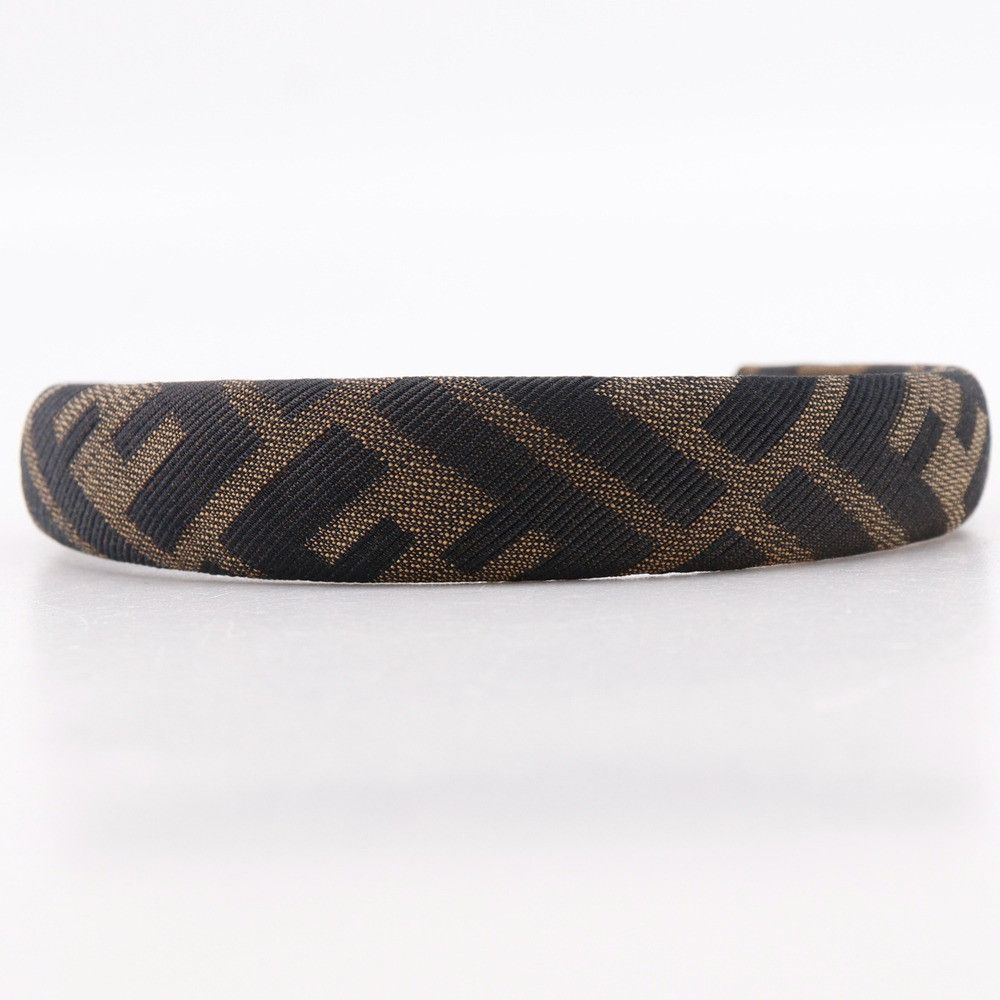 Fendi Fendi Fendi Zucca Nylon Canvas Headband Canvas Other DUTY FREE for USA Size ONE SIZE - 4 Thumbnail