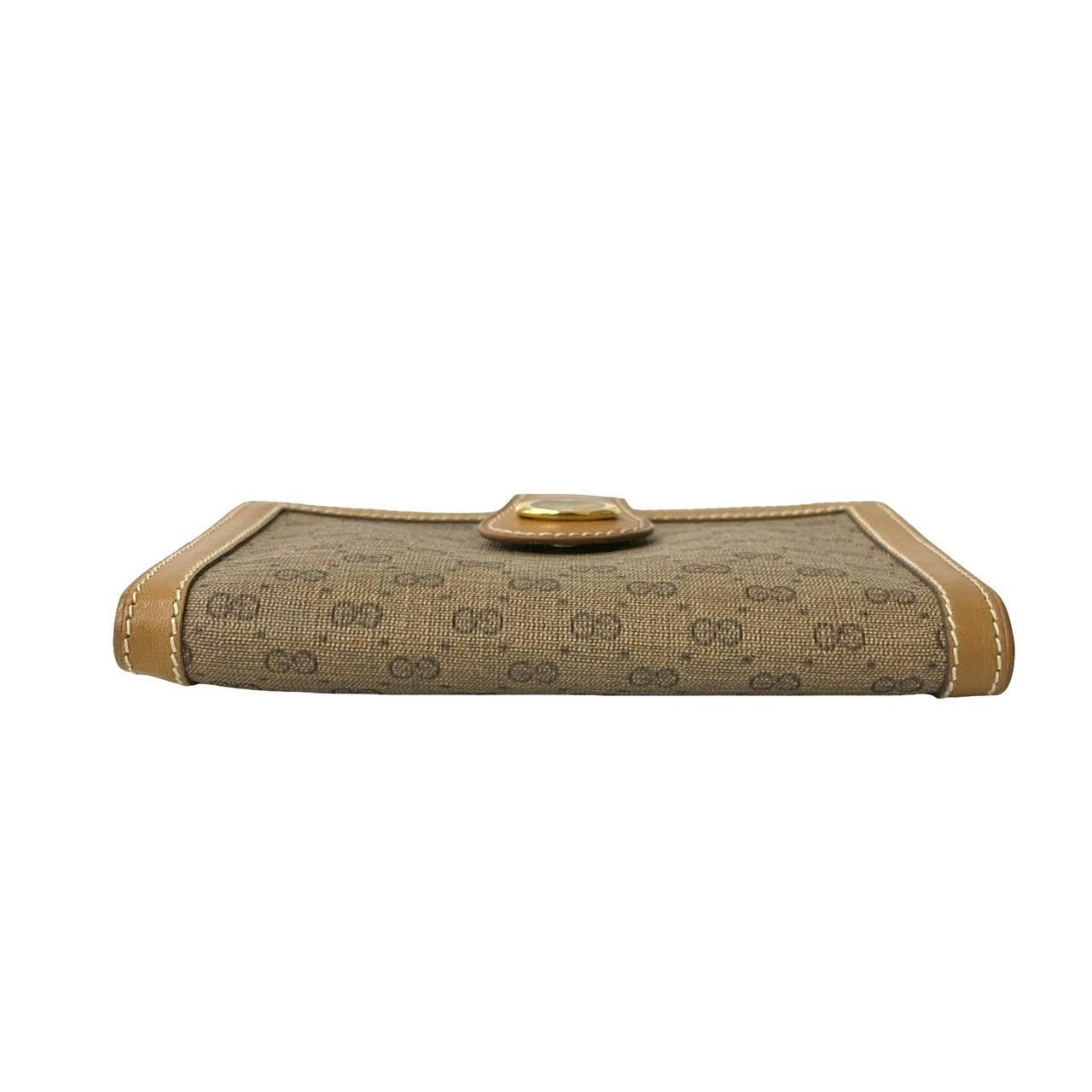 Gucci Gucci Gucci Micro GG Leather Bifold Wallet Leather Short Wallet DUTY FREE for USA Size ONE SIZE - 7 Thumbnail