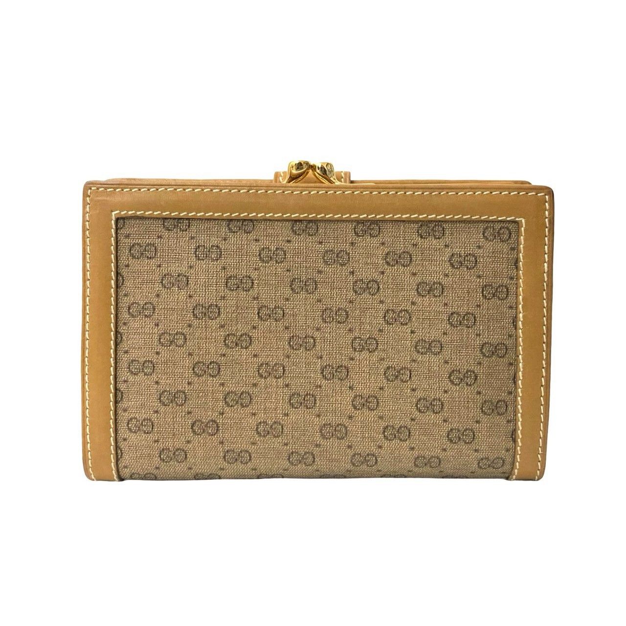 Gucci Gucci Gucci Micro GG Leather Bifold Wallet Leather Short Wallet DUTY FREE for USA Size ONE SIZE - 3 Thumbnail