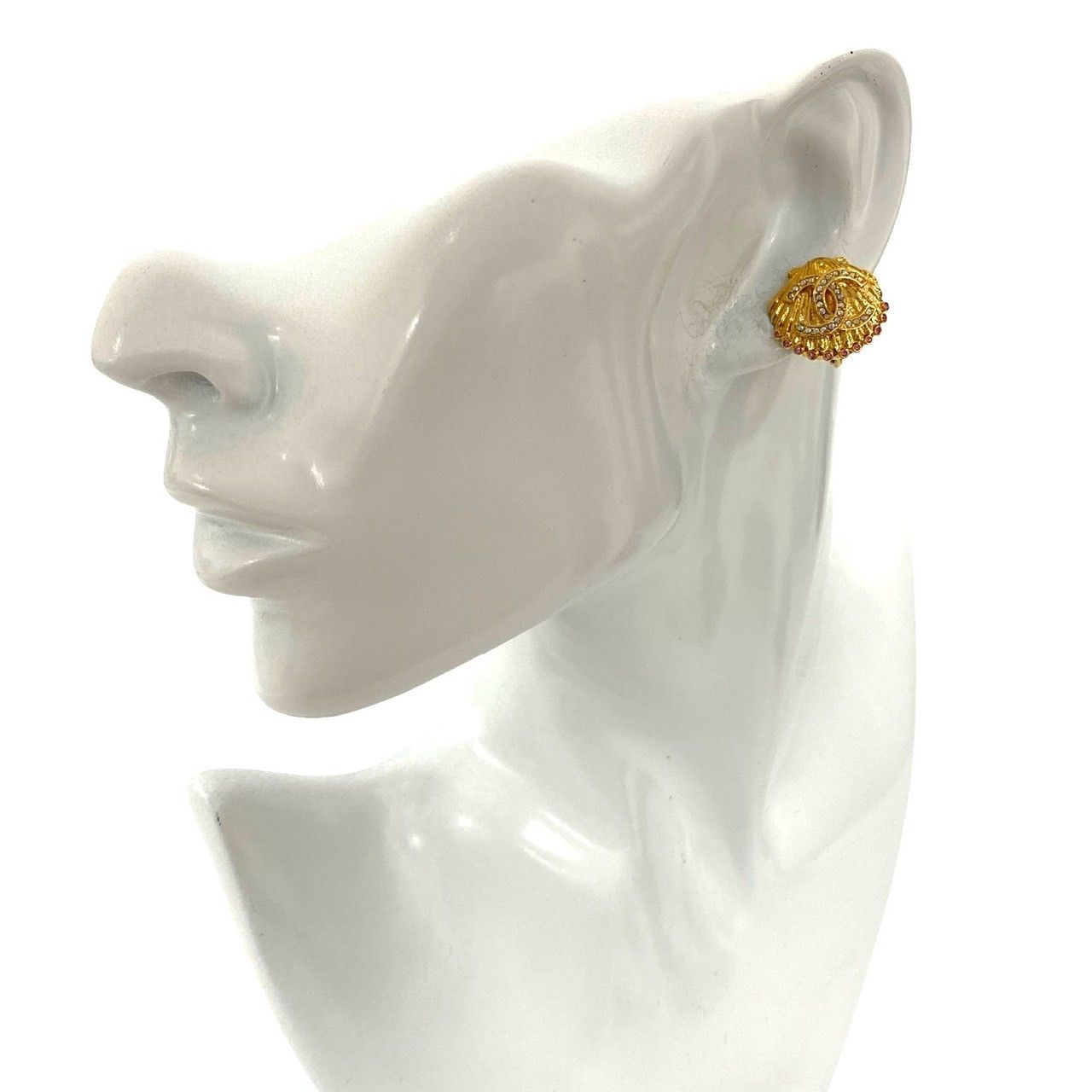 Chanel Chanel Chanel Coco Mark Earrings Metal Earrings DUTY FREE for USA Size ONE SIZE - 2 Thumbnail
