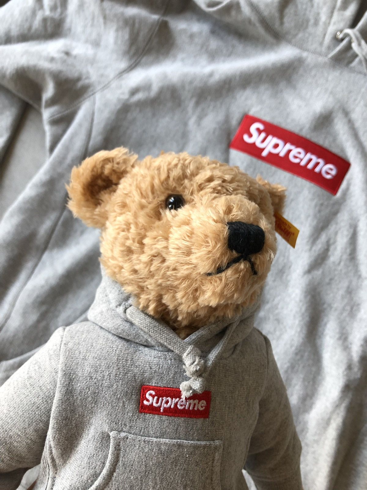 Supreme Steiff Bear Heather Grey - StockX News