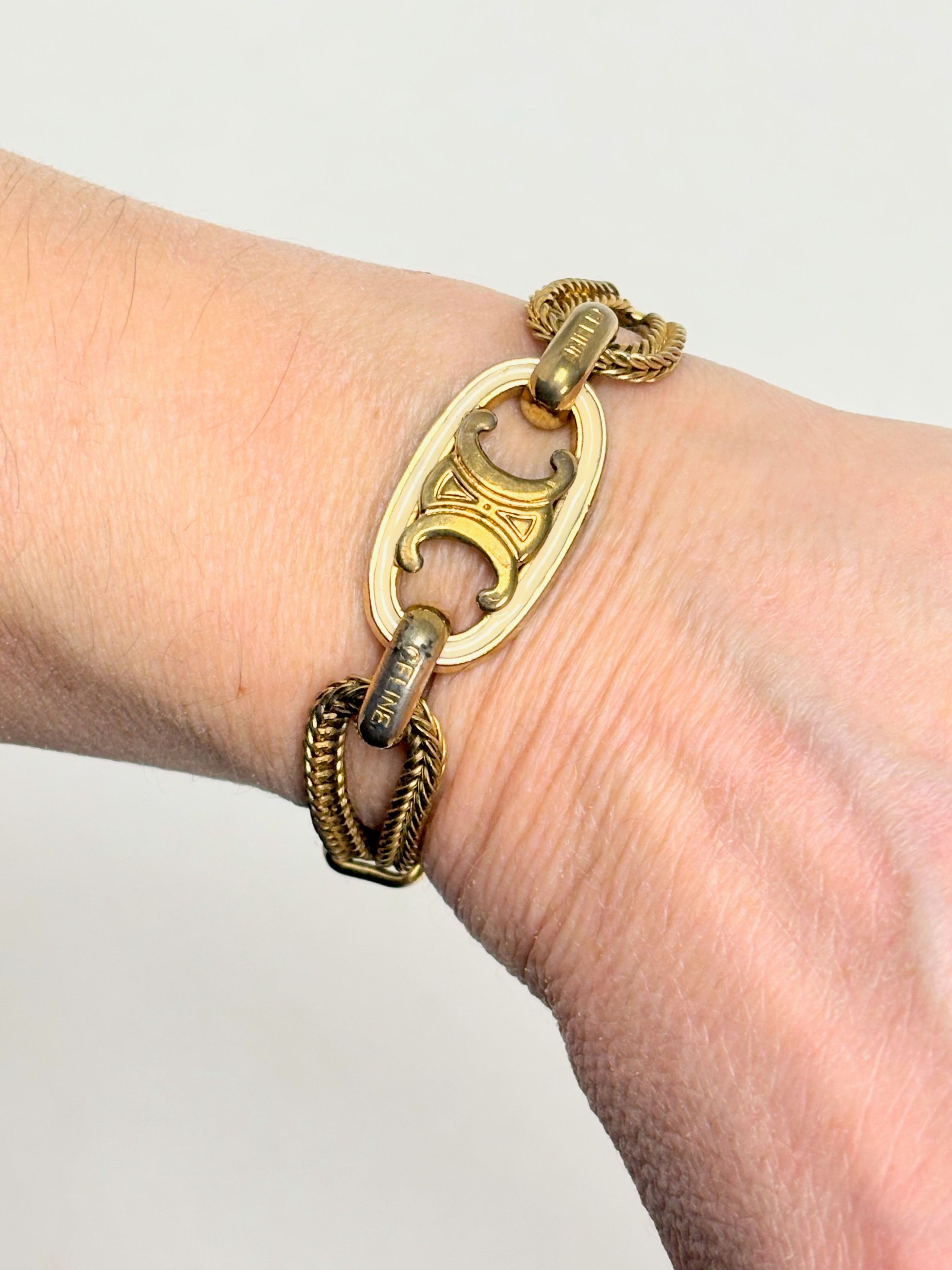 Celine CÉLINE Bracelet Maille Triomphe Size ONE SIZE - 7 Thumbnail