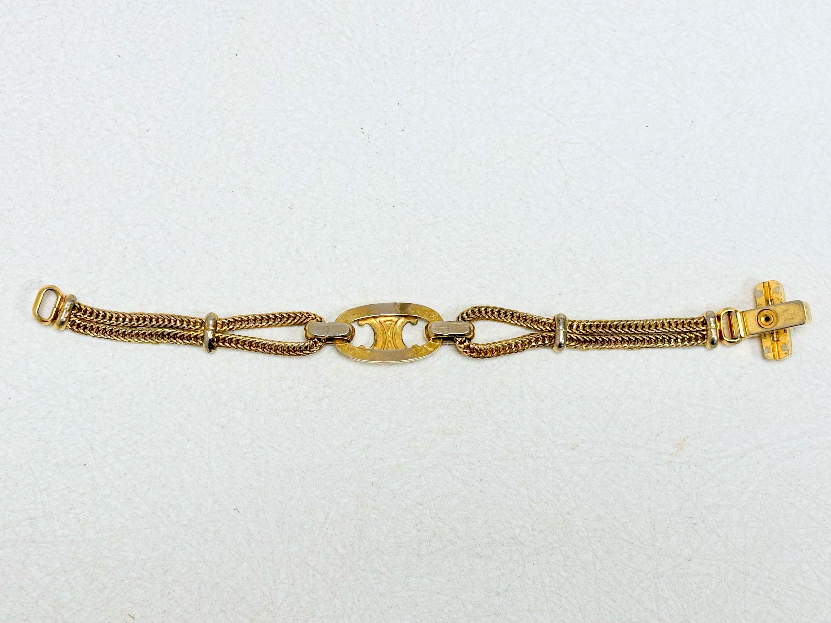 Celine CÉLINE Bracelet Maille Triomphe Size ONE SIZE - 3 Thumbnail