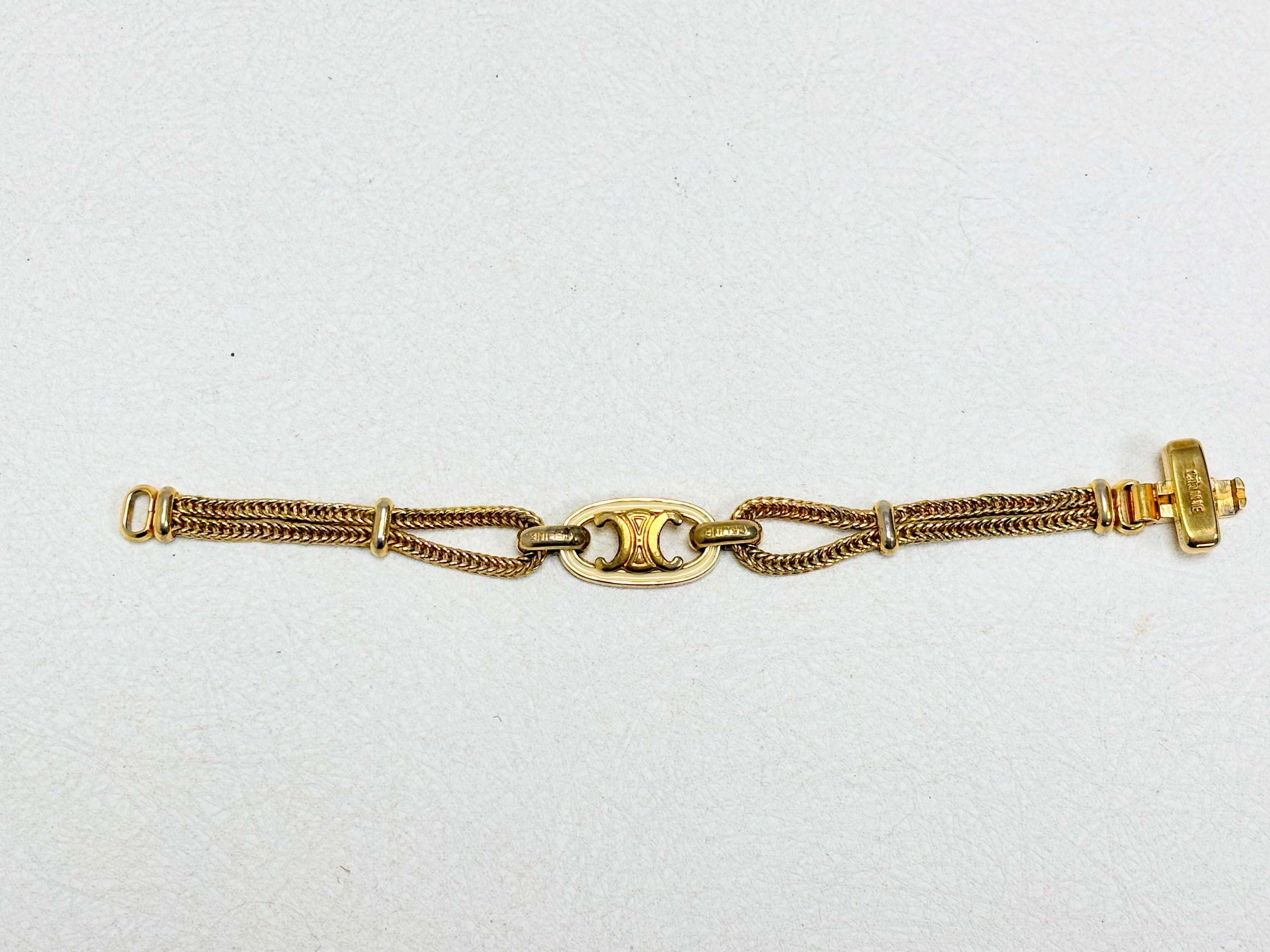 Celine CÉLINE Bracelet Maille Triomphe Size ONE SIZE - 5 Thumbnail