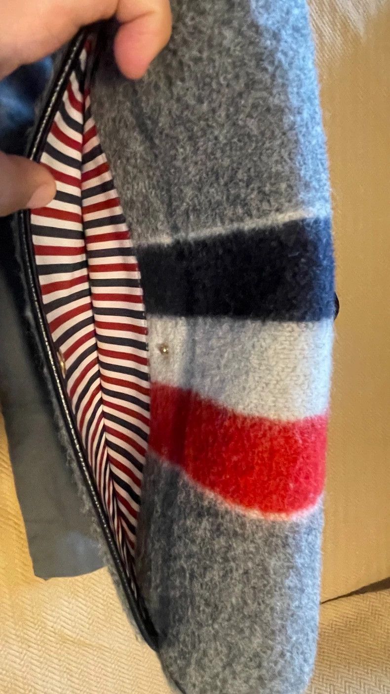 Thom Browne Thom Browne TB Wool Messenger Bag Size ONE SIZE - 5 Thumbnail