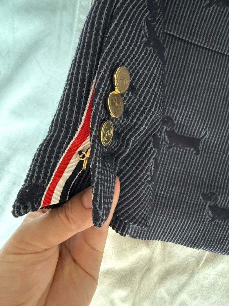 Thom Browne THOM BROWNE TB Single Breasted Blazer Size US S / EU 44-46 / 1 - 5 Thumbnail
