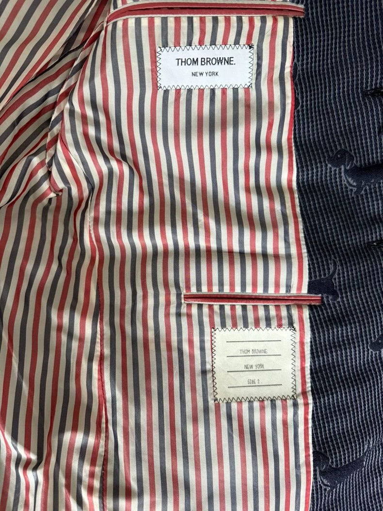 Thom Browne THOM BROWNE TB Single Breasted Blazer Size US S / EU 44-46 / 1 - 7 Thumbnail