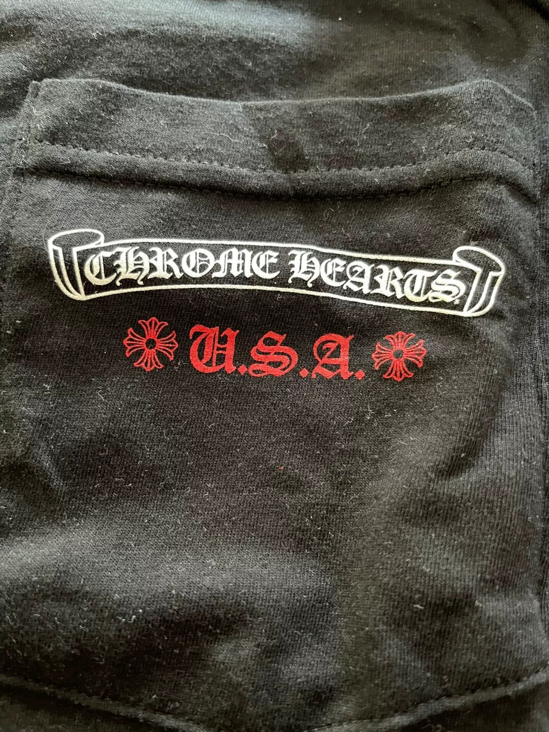 Chrome Hearts Chrome Hearts LA US Flag Longsleeve Tee Size US L / EU 52-54 / 3 - 8 Thumbnail
