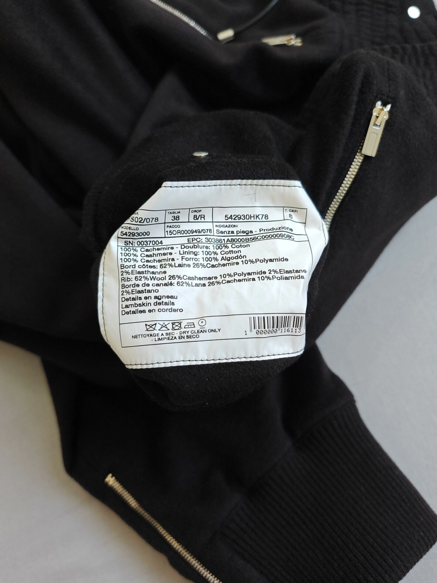 Hermes Hermes Men's Cashmere Sweatpants Size 38 Size US 38 / EU 54 - 4 Thumbnail