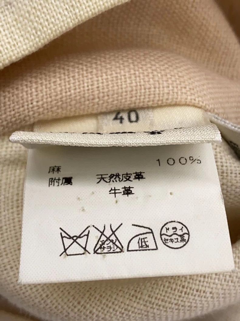 Maison Margiela Hermes Margiela Double-Sided Linen Jacket Size US M / EU 48-50 / 2 - 7 Thumbnail