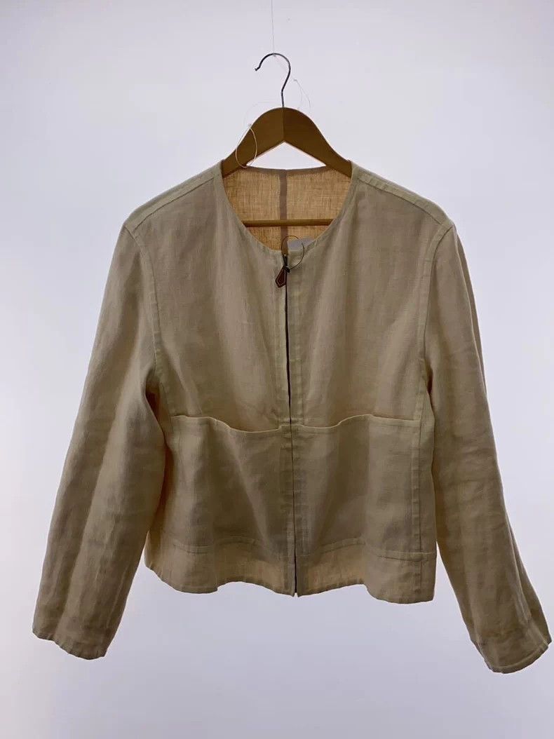 Maison Margiela Hermes Margiela Double-Sided Linen Jacket Size US M / EU 48-50 / 2 - 3 Thumbnail