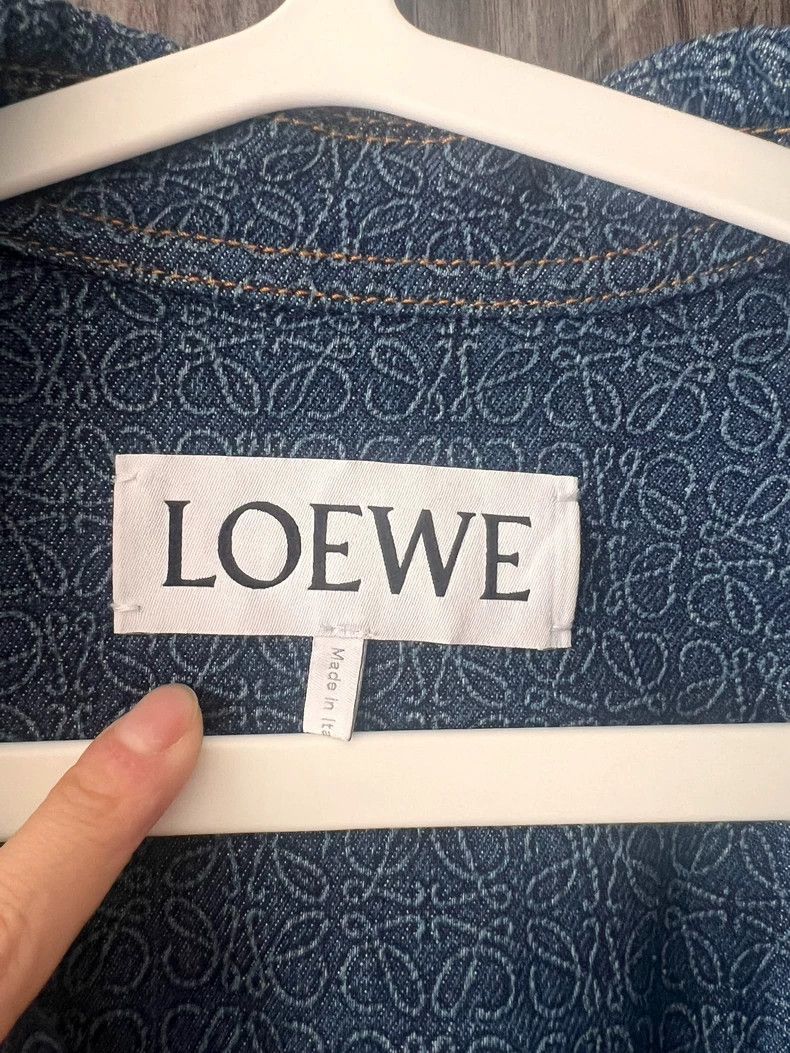 Loewe Loewe Contrast Pocket Denim Jacket Size US XS / EU 42 / 0 - 6 Thumbnail