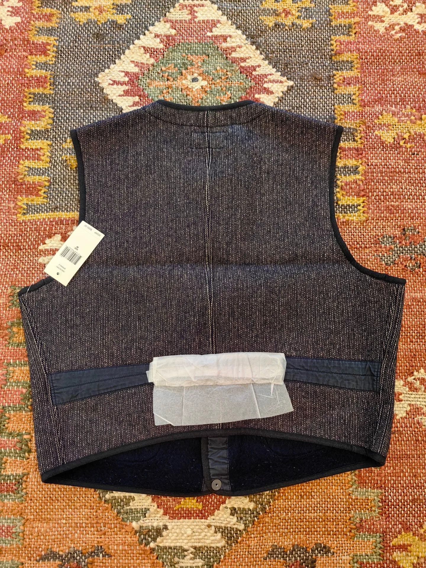 RRL Ralph Lauren RRL Fleece Work Gilet Vest Size US M / EU 48-50 / 2 - 2 Thumbnail