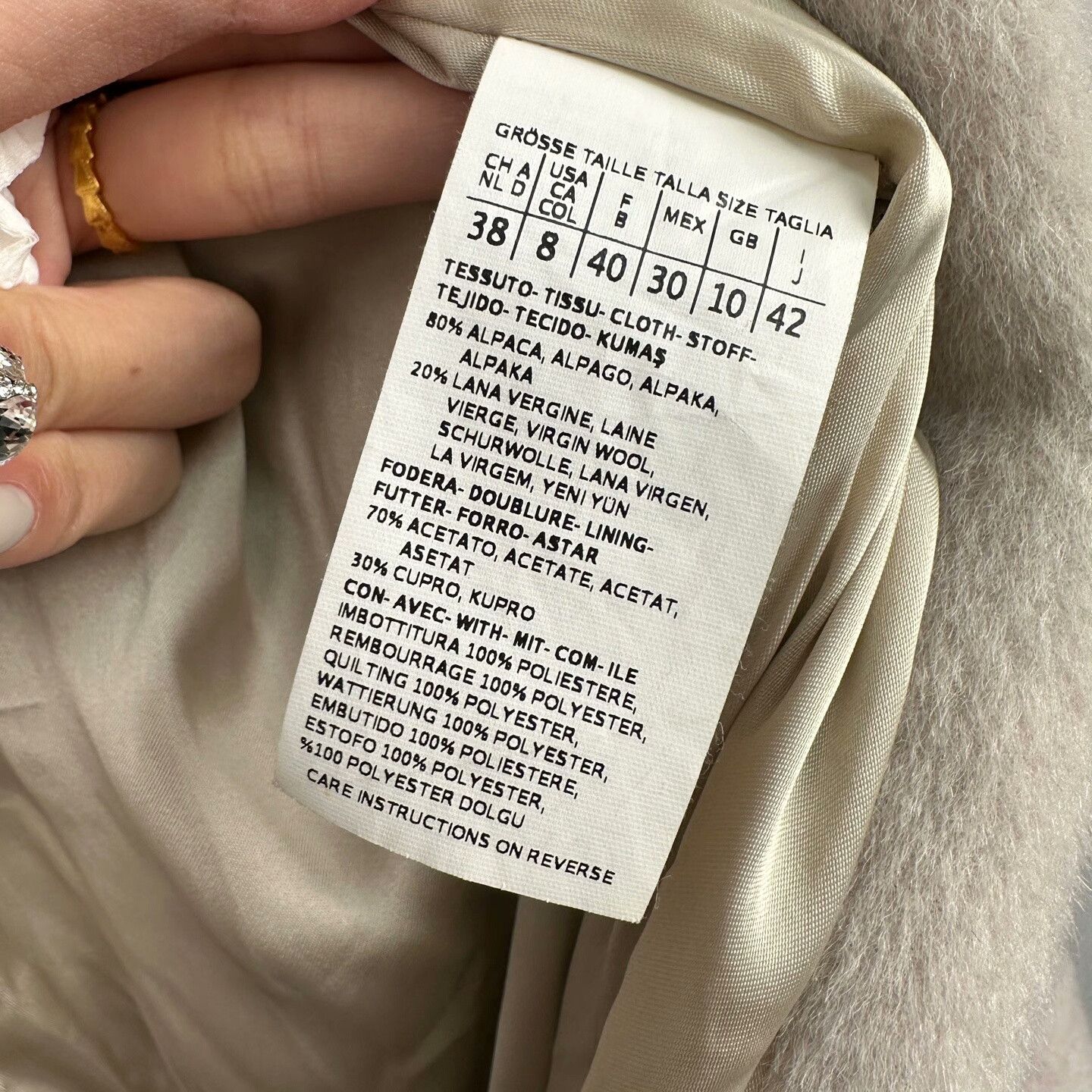 Max Mara maxmara railto coat size 42 Size US L / EU 52-54 / 3 - 2 Thumbnail