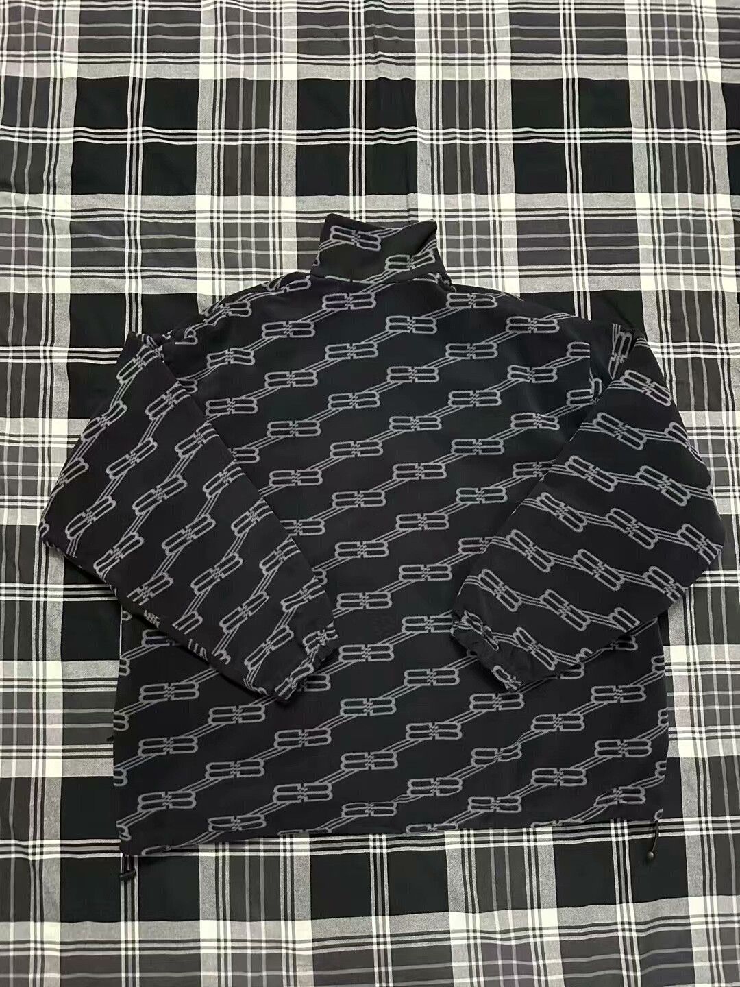 Balenciaga Balenciaga SS23 Logo Zip High-Neck Jacket Size US S / EU 44-46 / 1 - 3 Thumbnail