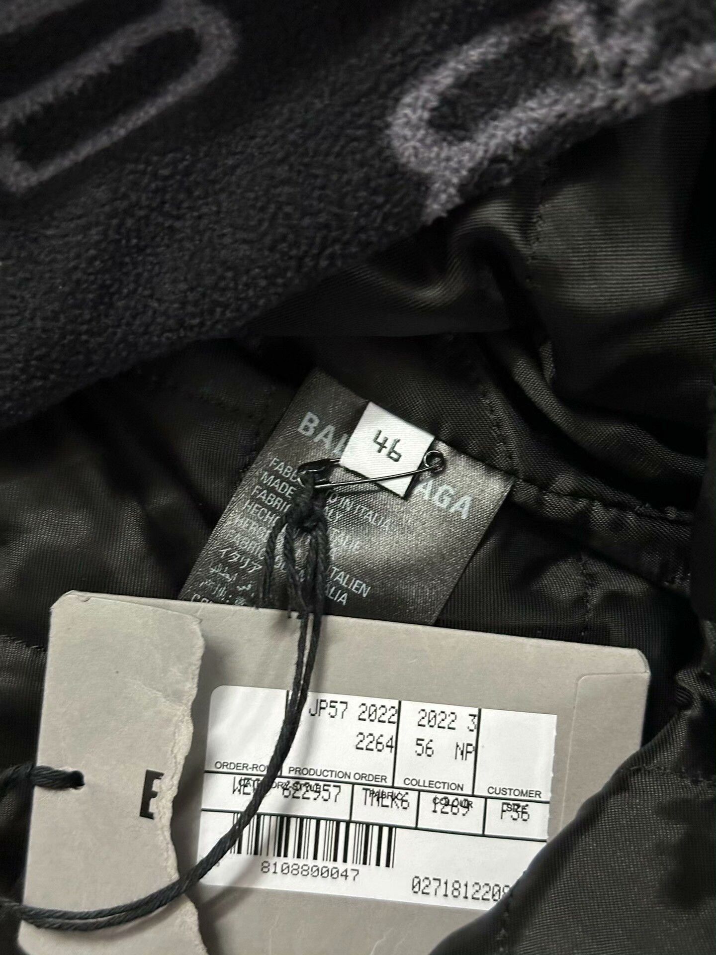 Balenciaga Balenciaga SS23 Logo Zip High-Neck Jacket Size US S / EU 44-46 / 1 - 8 Thumbnail