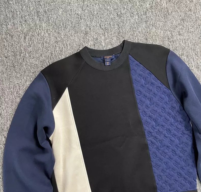 Louis Vuitton Louis Vuitton Colorblock Sweatshirt S Size US S / EU 44-46 / 1 - 3 Thumbnail