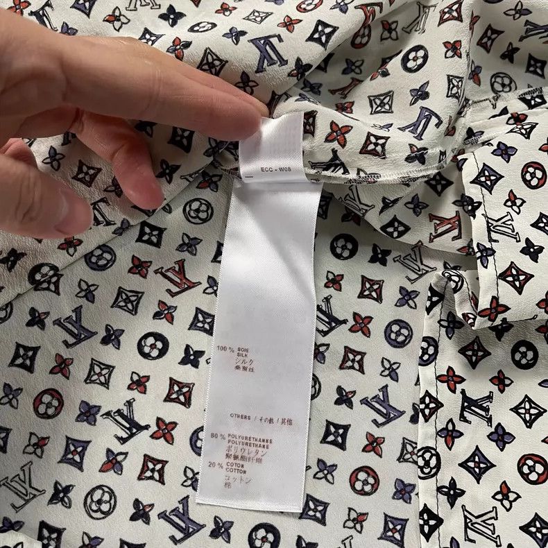 Louis Vuitton Louis Vuitton Monogram Short Sleeve Shirt Size US L / EU 52-54 / 3 - 5 Thumbnail
