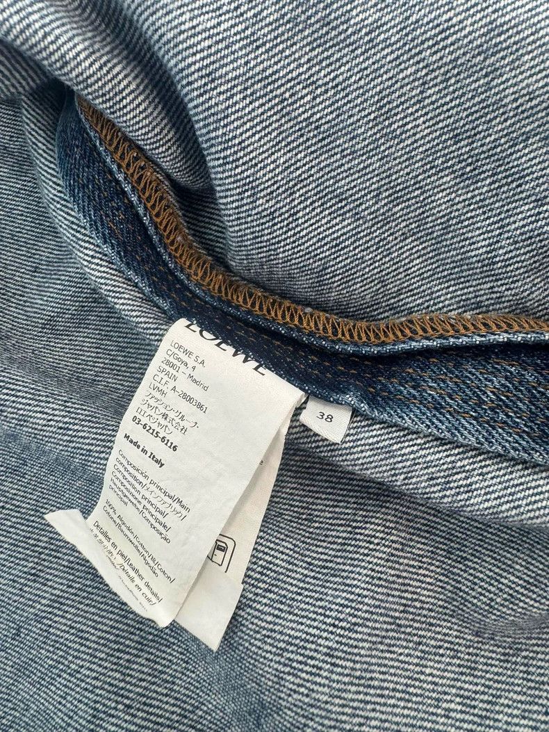 Loewe LOEWE Paneled Denim Jacket F38 Size US XL / EU 56 / 4 - 4 Thumbnail