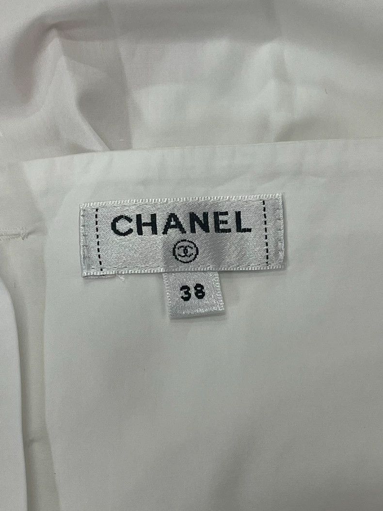 Chanel Chanel Camellia Bow Sleeveless Top Size US M / EU 48-50 / 2 - 4 Thumbnail
