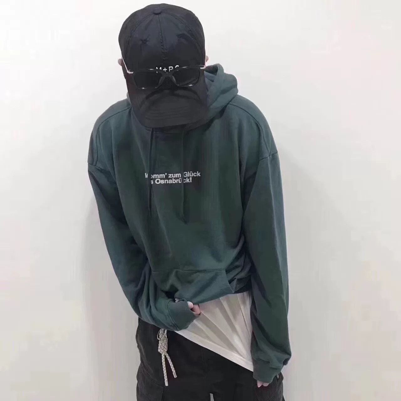 Vetements Vetements Green Embroidered Letter Hoodie OG Size US XS / EU 42 / 0 - 7 Thumbnail