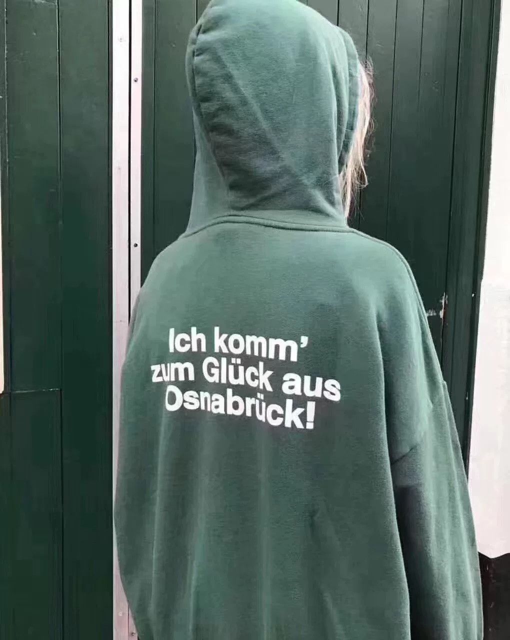 Vetements Vetements Green Embroidered Letter Hoodie OG Size US XS / EU 42 / 0 - 6 Thumbnail