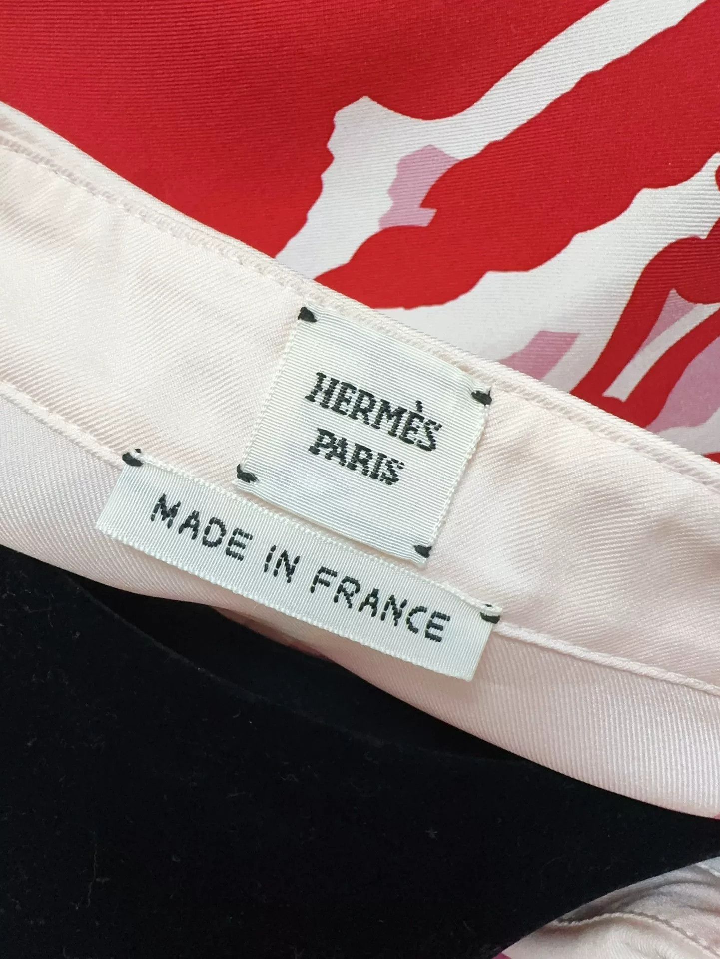 Hermes Hermes Red Gradient Stripe Silk Shirt Size US M / EU 48-50 / 2 - 6 Thumbnail