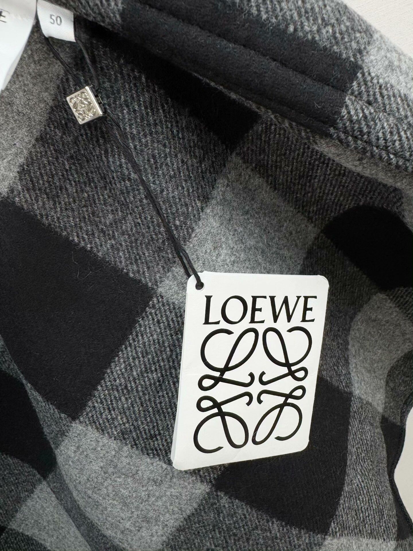 Loewe Loewe Wool Plaid Coat Shirt Size US L / EU 52-54 / 3 - 5 Thumbnail