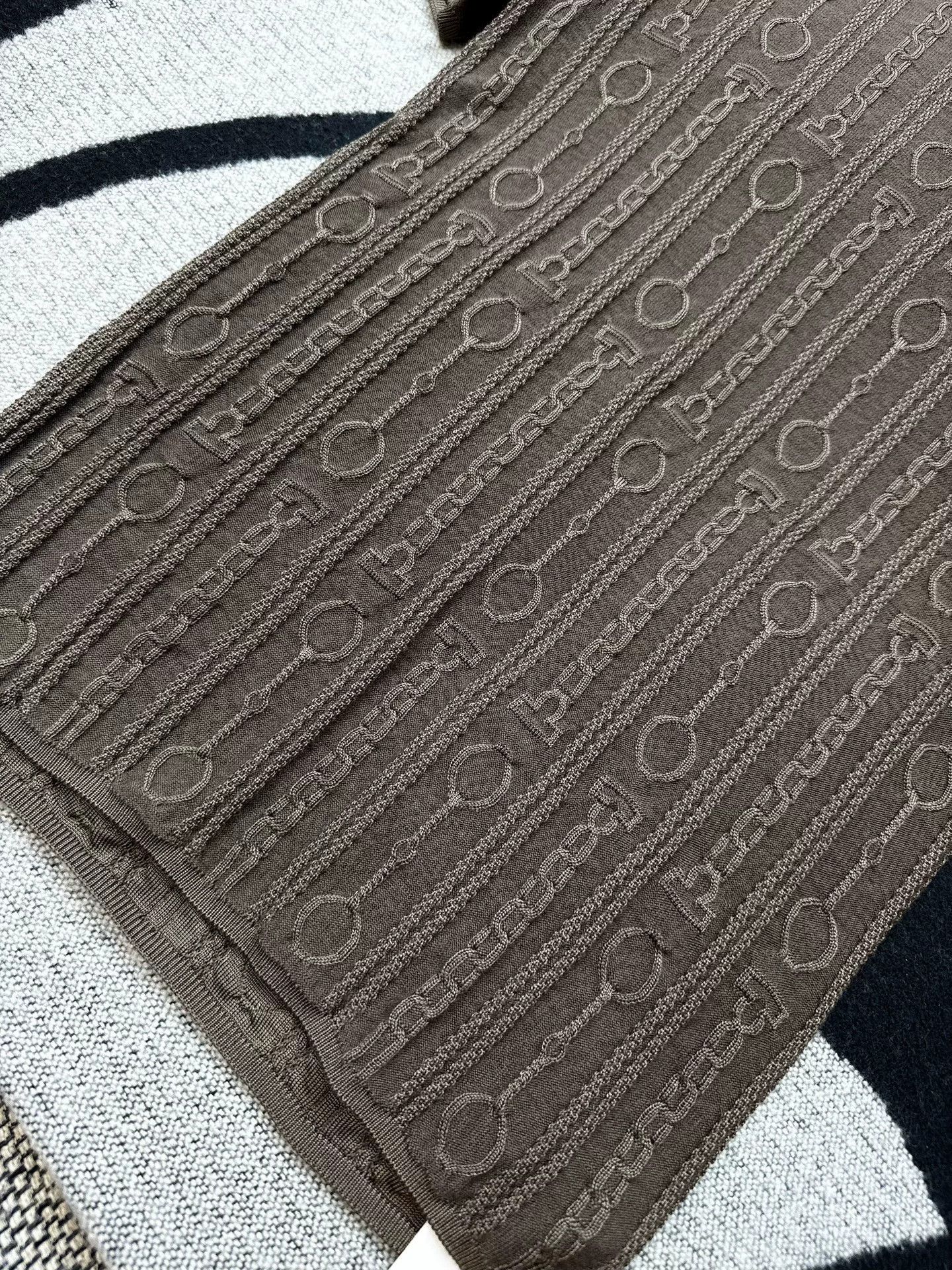 Hermes Hermes Brown Knit Short Sleeve Top Size US M / EU 48-50 / 2 - 8 Thumbnail