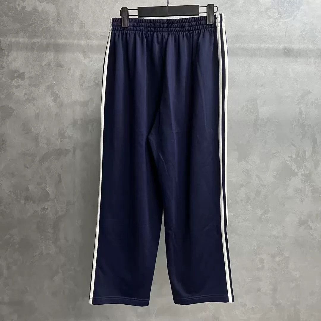 Balenciaga Balenciaga adidas Navy Side Stripe Casual Pants Size US 27 - 5 Thumbnail