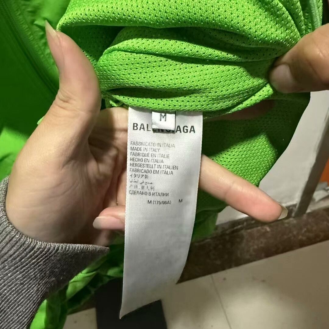 Balenciaga Balenciaga 3B Logo Zip Jacket Green Size US M / EU 48-50 / 2 - 5 Thumbnail