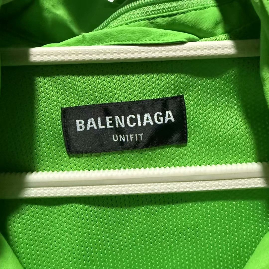 Balenciaga Balenciaga 3B Logo Zip Jacket Green Size US M / EU 48-50 / 2 - 2 Thumbnail