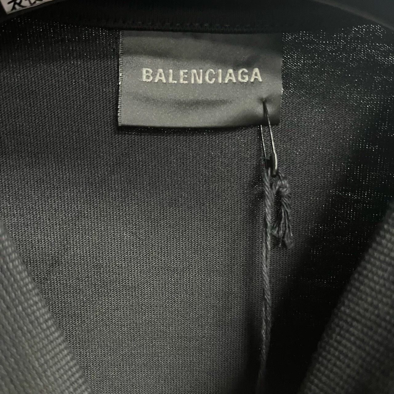 Balenciaga Balenciaga Black Logo Print Short Sleeve T-Shirt Size US S / EU 44-46 / 1 - 4 Thumbnail