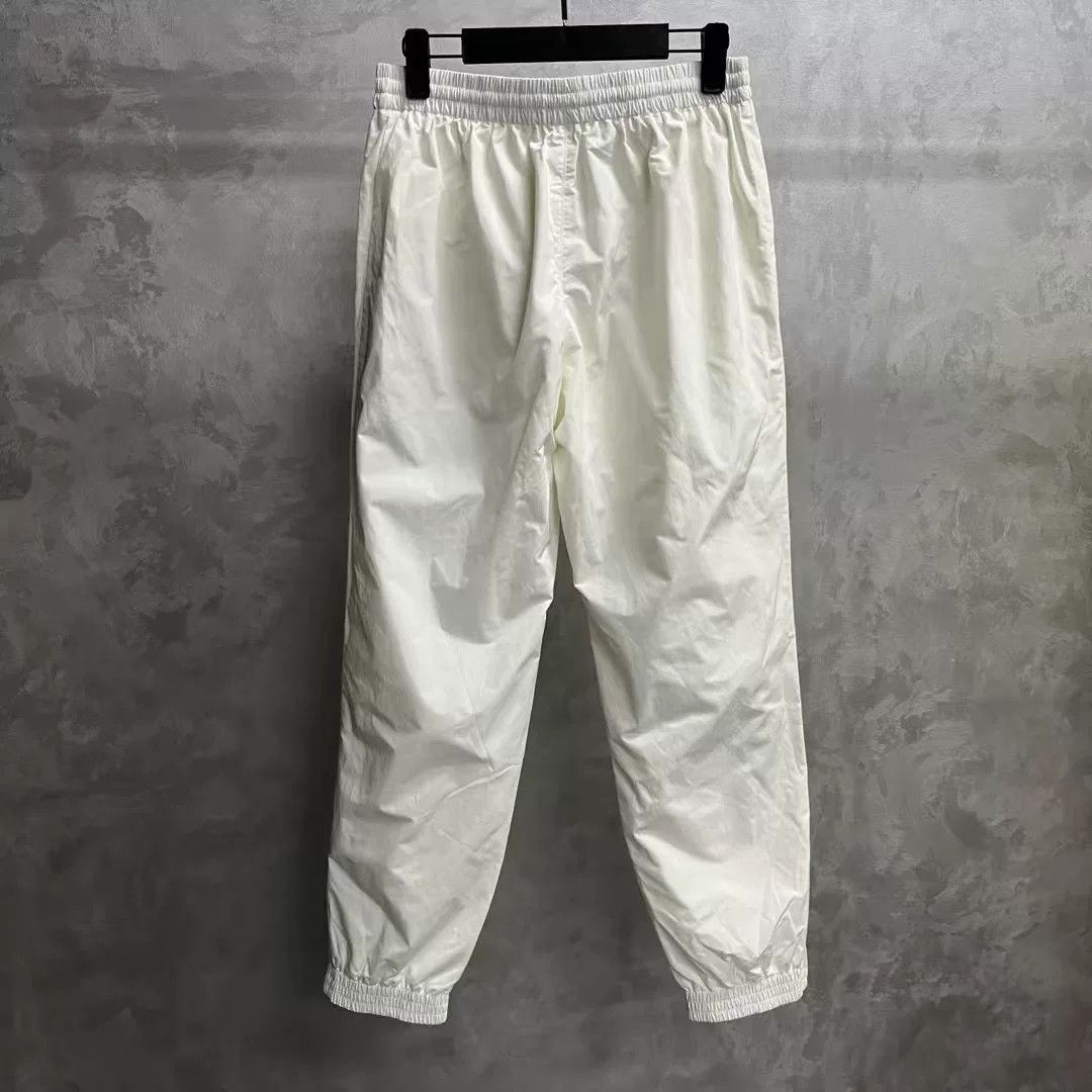 Balenciaga Balenciaga White Logo Jogger Pants Size US 26 / EU 42 - 4 Thumbnail