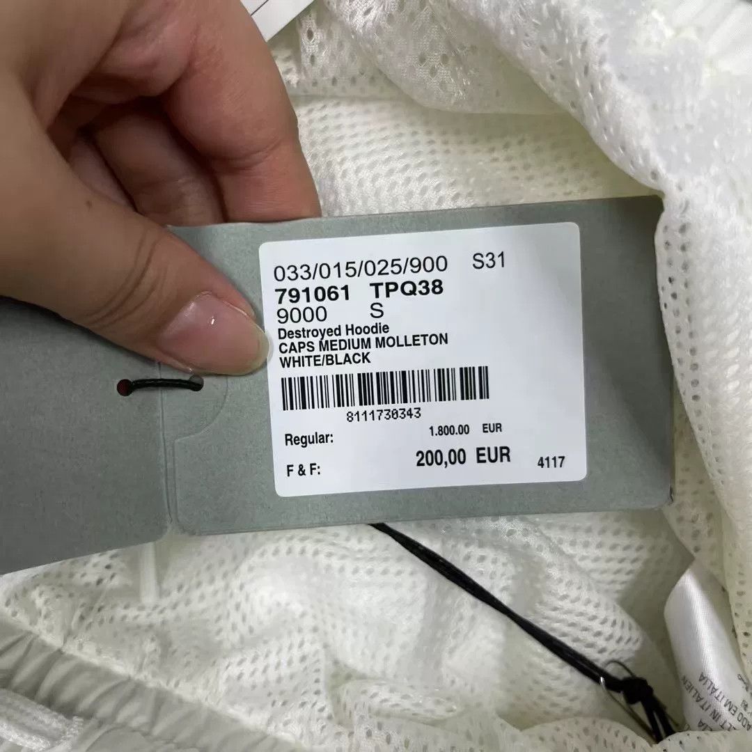 Balenciaga Balenciaga White Logo Jogger Pants Size US 26 / EU 42 - 3 Thumbnail
