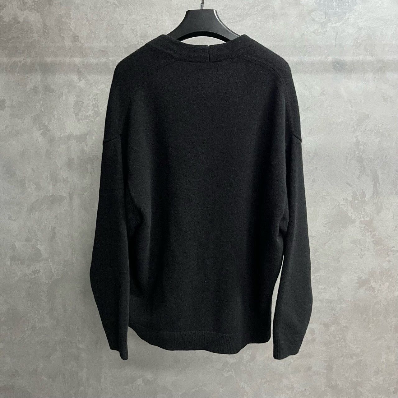 Balenciaga Balenciaga Black Pin-Trimmed V-Neck Cardigan Size US S / EU 44-46 / 1 - 2 Thumbnail