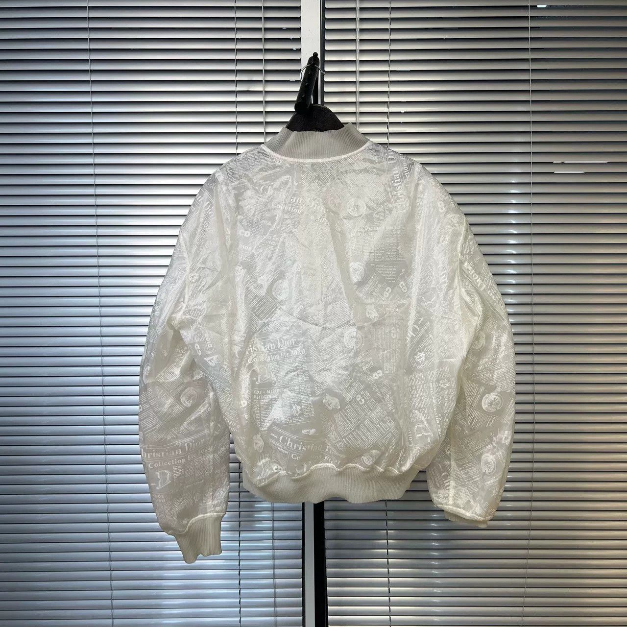 Dior Dior Transparent Logo Print Jacket Size US XL / EU 56 / 4 - 2 Thumbnail