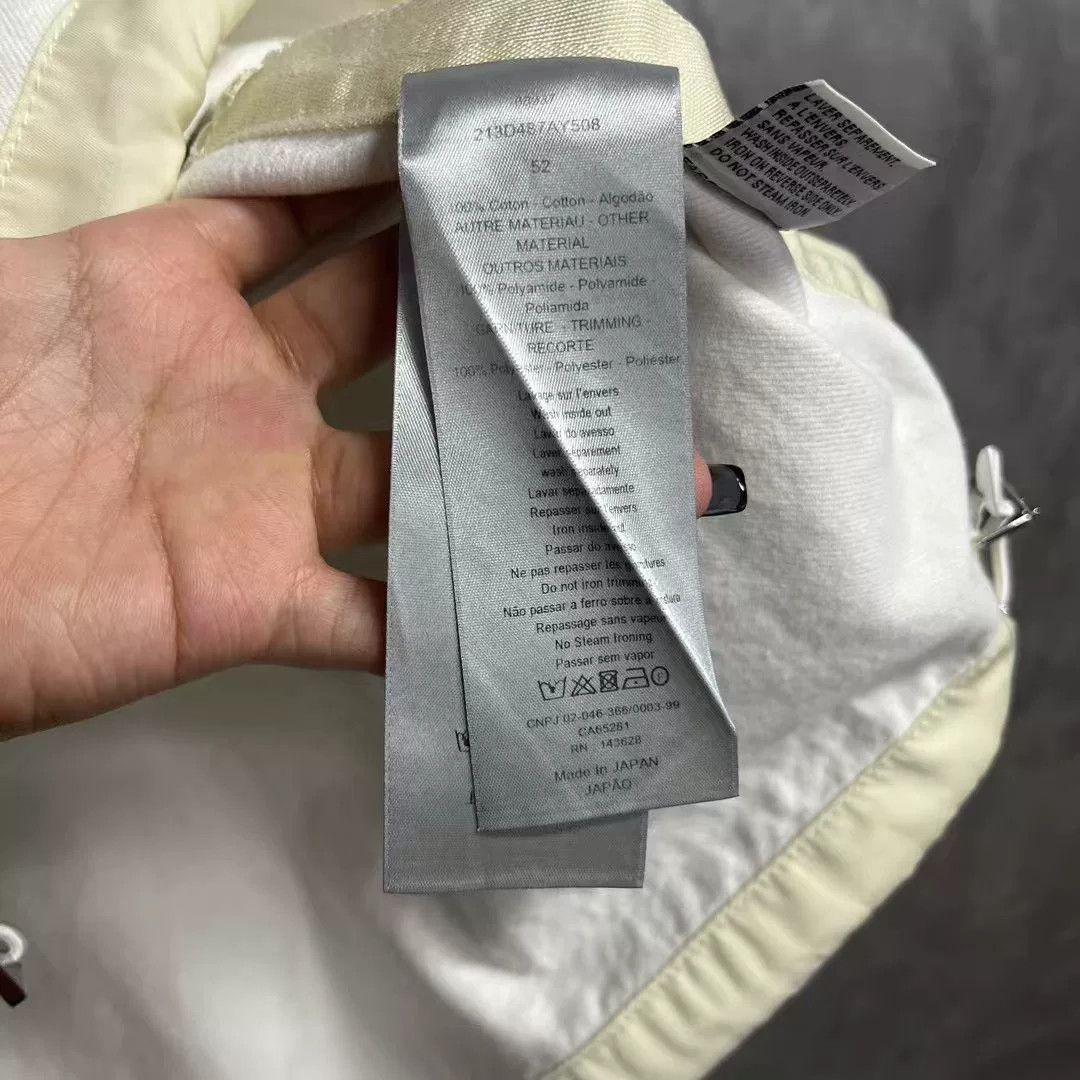 Dior Dior White Zip Denim Jacket Size US XXL / EU 58 / 5 - 4 Thumbnail
