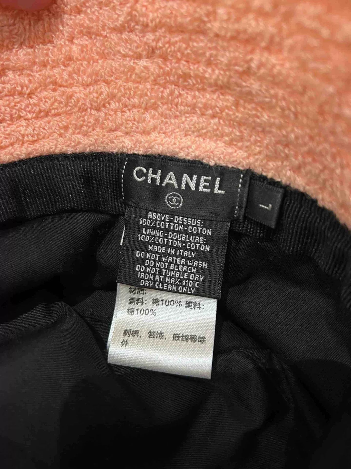 Chanel chanel deep blue and pink bucket hat Size ONE SIZE - 4 Thumbnail