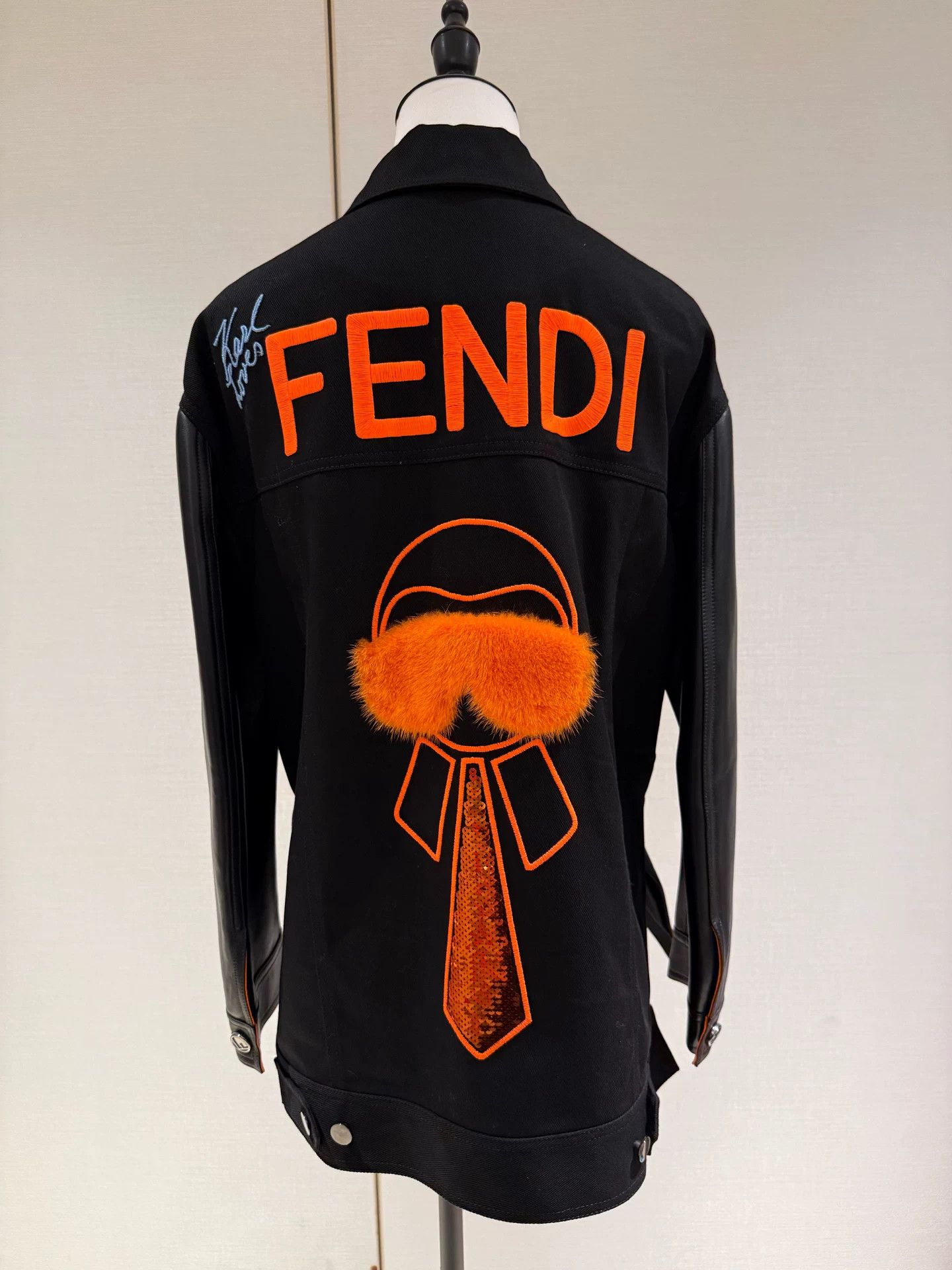 Fendi fendi shirt jacket in black, size 36 Size US S / EU 44-46 / 1 - 2 Thumbnail