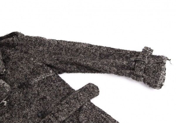 Junya Watanabe gray wool trench coat by junya watanabe Size US S / EU 44-46 / 1 - 3 Thumbnail