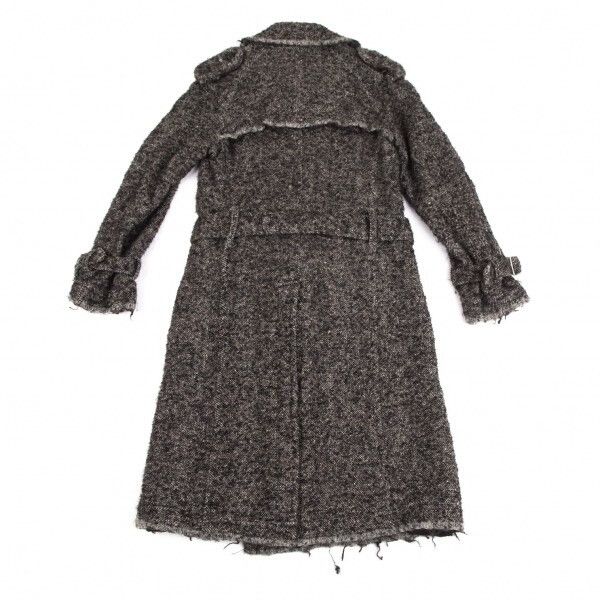 Junya Watanabe gray wool trench coat by junya watanabe Size US S / EU 44-46 / 1 - 8 Thumbnail