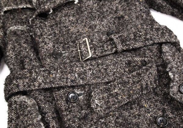 Junya Watanabe gray wool trench coat by junya watanabe Size US S / EU 44-46 / 1 - 6 Thumbnail